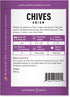 Chive Seeds for Planting is A Heirloom, Non-GMO Herb Variety- Chive Common Onion Herb Seeds Great for Indoor and Outdoor Gardening by Gardeners Ba...