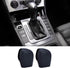 2Pcs Car Gear Shift Knob Cover, Silicone Auto Knob Gear Stick Protector Universal Car Interior Accessories Gear Shift Knob Decoration for Men Wome...