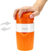 Hand Juicer Citrus Orange Squeezer Manual Lid Rotation Press Reamer for Lemon Lime Grapefruit with Strainer and Container, 2 Cups...