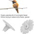 CHICIRIS Hummingbird Feeder Flowers, 30 Sets Hummingbird Feeders Replacement Flowers Multicolor Unique Replaceable Hummingbird Bird Feeder Flower ...