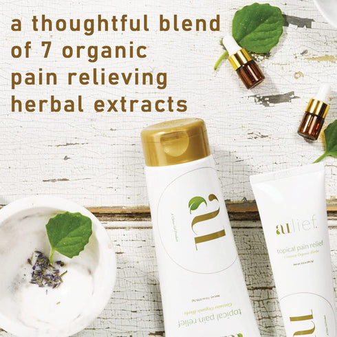 Gold Natural Pain Relief Cream – Herbal Pain Relief Cream for Muscle Pain Relief & Joint Pain Relief. Chemical-Free Organic Topical Pain Reliever,...