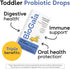 BioGaia Nurture & Grow Toddler Probiotic | Ages 1+ | Liquid Probiotic | Allergen-Free | Triple-Benefit Probiotic for Kids | Digestive Health, Immu...