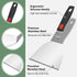 Beijiyi Stainless Steel Spatula Set, Heavy Duty Small Metal Spatula for Cooking Cast Iron Skillet with Silicone Handle - Griddle Grill Kitchen Spa...