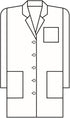 Meta 15113 Fundamentals Women's 37" Lab Coat White 4XL...