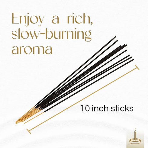Gonesh - Incense Sticks Variety Pack - Non-Toxic 10” Slow Burn Aromatic Sticks - Classic Collection & Extra Rich Collection - 12 Packs of 20...