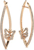 Butterfly Earrings for Women Cubic Zirconia Earrings Rose Gold Hoop Earrings Dangling Earrings Jewelry...