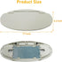 Compatible with 2007-2014 Mini Cooper Sun Visor Vanity Mirror Cover,Front Visor Illuminated Mirror Cover Replacement R55/56/60 for Left/Right,1PCS...