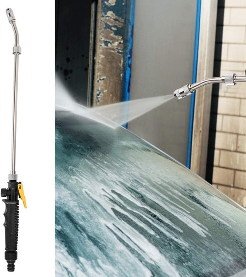 Hztyyier Long Garden Hose Nozzle Sprayer Wand, G3/8in DN10 2-in-1 Watering Wand Garden Hose Sprayer for Water Hanging Baskets, Shrubs...