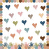 Boho Heart Bulletin Decor Classroom Bulletin Board Decoration Set Heart Hand Paper Cutouts for Classroom Office Home Wall Party Supplies, 52 Pcs...