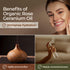 Gya Labs Organic Rose Geranium Essential Oil for Skin - Organic Geranium Essential Oil for Diffuser - Rose Geranium Essential Oil Organic for Arom...