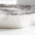 Carvapet 2x4ft White Faux Sheepskin Rug with Black Tips Soft Shaggy Plush Area Mat for Bedroom Living Room Beside Floor Decor...
