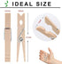 Clothes Pins Wood for Hanging Clothes,3.5 Inch?100pcs? Heavy Duty Wooden Clothespins,Clothes Pins for Craft,Wooden Clips for Pictures. | Rust Resi...