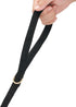 Soft Cotton Dog Leash, 5 Ft Heavy Duty Corduroy Dog Leashes with Gold Metal Hook for Small Medium Large Dogs,Medium,Black...