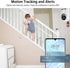 Indoor Security Camera 1080P, Pet Camera with Phone App, 2.4G WiFi Cameras for Home Security, Dog/Baby Monitor with Pan Tilt, 2-Way Talk, Human De...