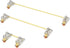 Stabilizer V2, Screw in Stabilizers with 2u 6.25u 7u Wires, PCB Mount Keyboard Stabilizers for Mechanical Keyboards (V2 Clear 100% Kit)...