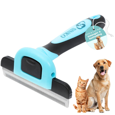 Deshedding Dog Brush -Professional Dog Deshedding Brush, Dog Brush for Shedding, Pet Deshedding Tool, Cat Deshedding Brush, Fur Deshedding Brush, ...