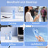 Portable Handheld Fan, Mini Fan USB Rechargeable, 3 Speed Personal Small Pocket Fan, Battery Operated Fan with Power Bank, Travel Hand Fan for Gir...