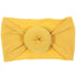 6 Pack Cute Toddler Baby Girls Elastic Soft Nylon Headwraps Infant Knot Bow Headband Turban (Set 2)...