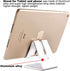 Tablet Stand Holder,Aluminum Solid Portablet Desktop Dock Hands Free Cradle Compatible with Tablets Such As iPad Air Mini Pro, Phone 14 13 11 XR M...