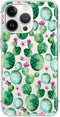 Blingy's for iPhone 13 Pro Case (6.1 inch), Cute Cactus Style Fun Succulents Design Transparent Soft TPU Protective Clear Case Compatible for iPho...