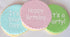 Designer Stencils It's a Party Cookie Stencil Set, (HAPPY BIRTHDAY - CONGRATS - IT'S A PARTY - MAKE A WISH - CELEBRATE), Beige/semi-transparent...