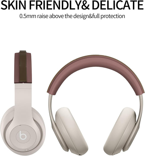 Silicone Headband Cushion for Beats Studio Pro, Anti-Scratch Washable Headband Cover ONLY Compatible with Beats Studio Pro Headset,Beats Wireless ...