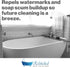 Ekopel 2K Bathtub Wax | Polish & Seal for Porcelain & Fiberglass Tubs | Watermark & Scum Repellent | Easy DIY Shine...