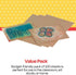 School Smart Kraft Paper Sheets, 60 lb, 12 x 18 Inches, Brown, Pack of 100 - 086642...