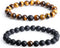 COAI Long Distance Onyx Stone Matching Couples Bracelets...