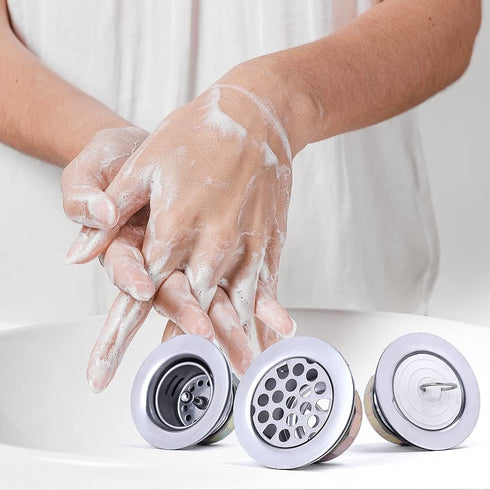 Junior Duo Bar Stainless Steel Strainer Assembly 3- in-1...