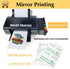 TransOurDream Heat Transfer Paper for Heat Press (25 Sheets, 8.5x11", Light 6.0) Printable Heat Transfer Vinyl for T Shirts Iron on Transfers for ...