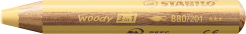 STABILO Woody 3 in 1 Pencil, Pastel Yellow...