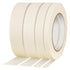 4 Pack Masking Tape, White Painters Tape, Artist Tape for Wall, Painting, Home, Office, School Stationery, Arts, Crafts 0.4" 0.6" 0.8” 1” x 55yds,...