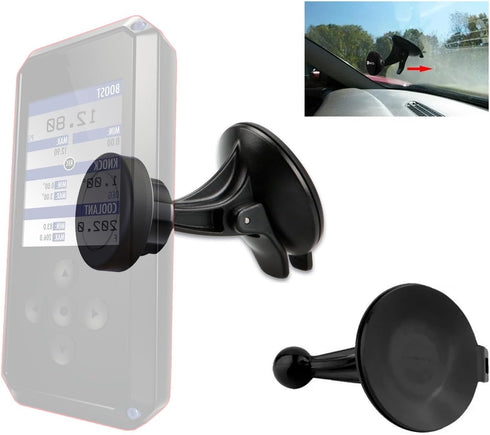Enhancd Strong Car Windshield Suction Cup Mount w/N60 Magnetic Cradle Holder for Bully Dog BDX/SCT BDX Pop Auto Engine Tuner Programmer (Also Comp...