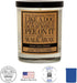 How to Handle Stress Like A Dog..., Kraft Label Scented Soy Candle, Orange, Mango, Goji Berry, 10 Oz. Glass Jar Candle, Made in The USA, Decorativ...