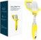 KITCHENDAO Lemon Zester Bar Tool 4 in 1, Citrus Lime Zester Peeler, Channel Knife, Citrus Reamer, Grater, Seed Pip Catcher to Avoid Mess, Soft-Tou...