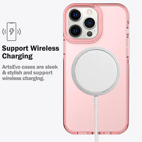 ArtsEvo Designed for iPhone 15 Pro Case, 6.6ft Drop Protection, Full Body Screen Camera Protective Phone Case,Pink......