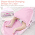 Baby Swaddle Blankets, Unisex Baby Blanket Wrap for Newborn Baby Boys Girls, Skin Friendly Wearable Swaddle Sleep Sack Made of Combed Cotton (Butt...