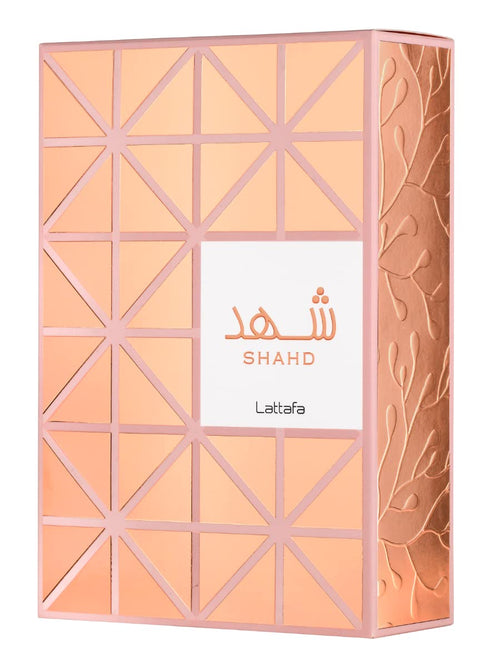 Lattafa Perfumes Shahd for Unisex Eau de Parfum Spray, 3.4 Ounce...