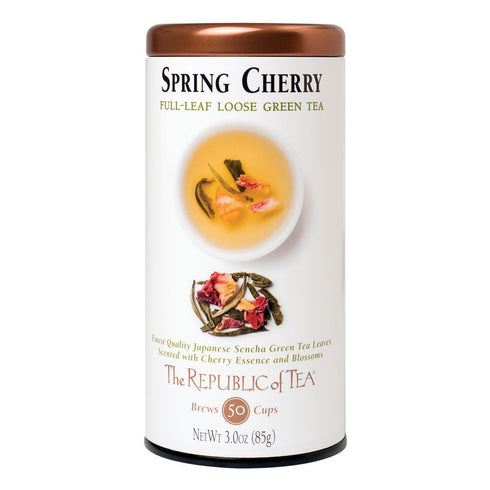 The Republic of Tea Spring Cherry, 3.0 Ounces / 50-60 Cups...