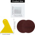 13 Pack Drywall Repair Kit, 2 Inch Drywall Repair Kit Dry Wall Patch Kits, Hole Repair Patch for Ceilings Dry Wall, Comes with Scraper and Sandpap...