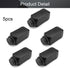 Othmro 5pcs Plastic Lab Chemical Reagent Bottles, 1000ml/33.81oz Wide Mouth Liquid/Solid Square Sample Storage Container Sealing Bottles with Anti...