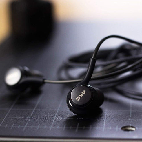 OEM Earbuds Stereo Headphones for Samsung Galaxy S10 S10e Plus Cable - Designed by AKG - with Microphone and Volume Buttons (Grey)......