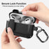 AirPods Pro Case Cover with Keychain Hard Protective Case for Apple AirPods Pro 1st Generation Case Shockproof AirPod Pro Case with Secure Lock - ...