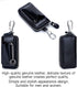 Car key Case Leather Pocket Key Organizer Case Smart Key Chain Remote Key Metal Hook Key Ring Zip Wallet Card Holder...