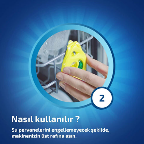 Finish Dishwasher Air Freshener Lemon - 60 Washes...