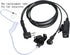 Replacement Acoustic Coil Tube for Motorola Baofeng Kenwood Walkie Talkie Radio Earpieces and Two Way Radios Headset (10 Packs)...