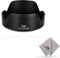 Lens Hood for Canon RF-S 10-18mm F4.5-6.3 IS STM, Reversible Lens Shade Replace Canon EW-53B Lens Hood, Compatible with 49mm Filters and 49mm Lens...
