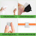 50 Pcs Cable Management Under Desk, Xuuza Adhesive Cable Clips Cord Keeper Organizers for Phone Chargers, Computer Mouse Cables, Lightning Chargin...