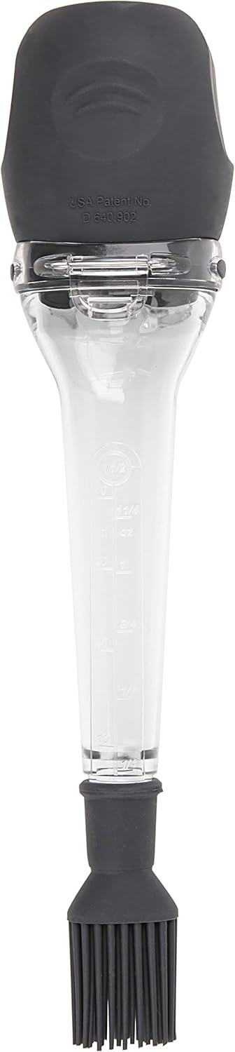 Dexas Fill-A-Baster Refillable Basting Bulb and Brush, Gray, GB3-432...